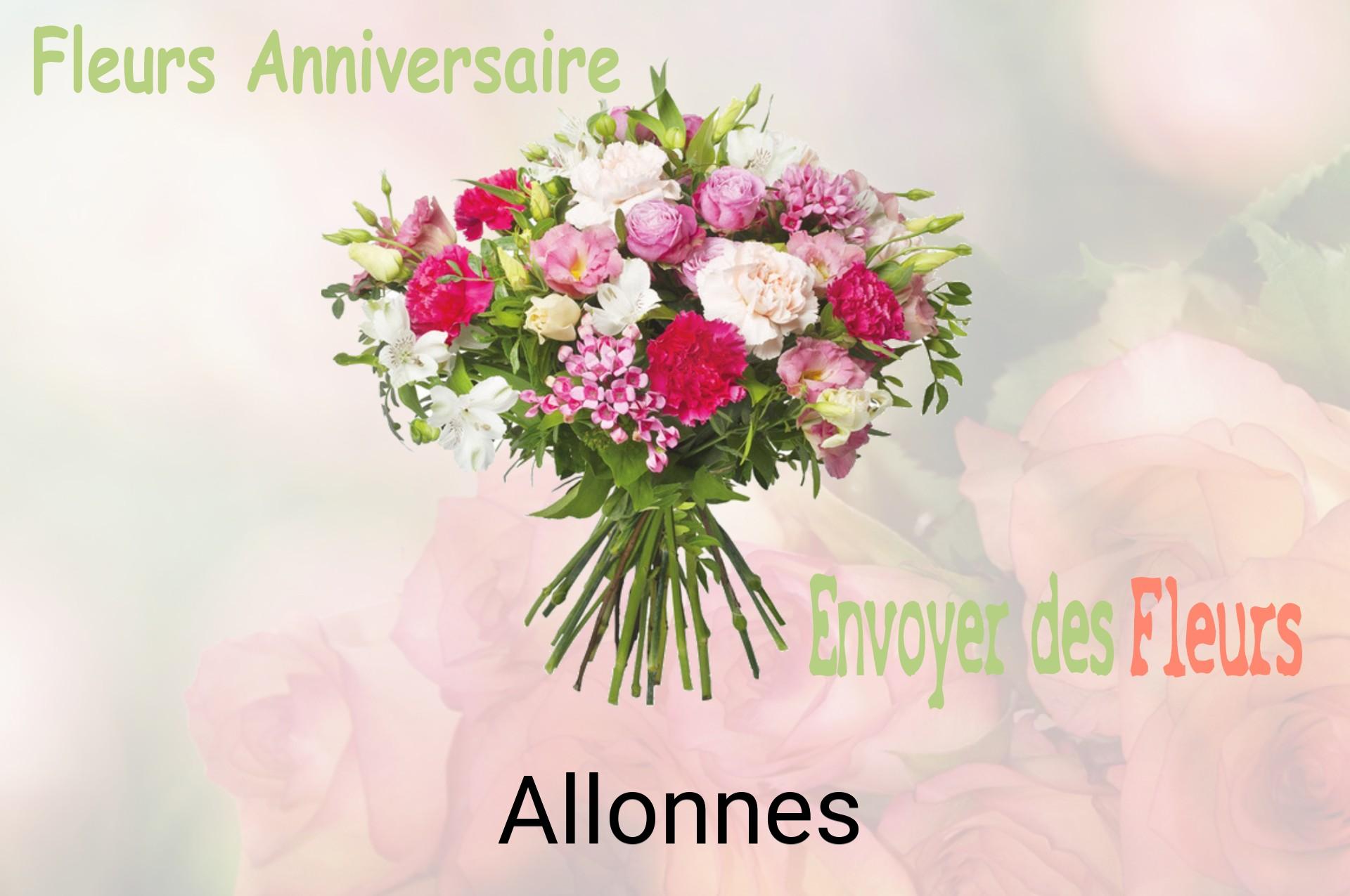 Bouquet de fleurs d’anniversaire livré à Allonnes